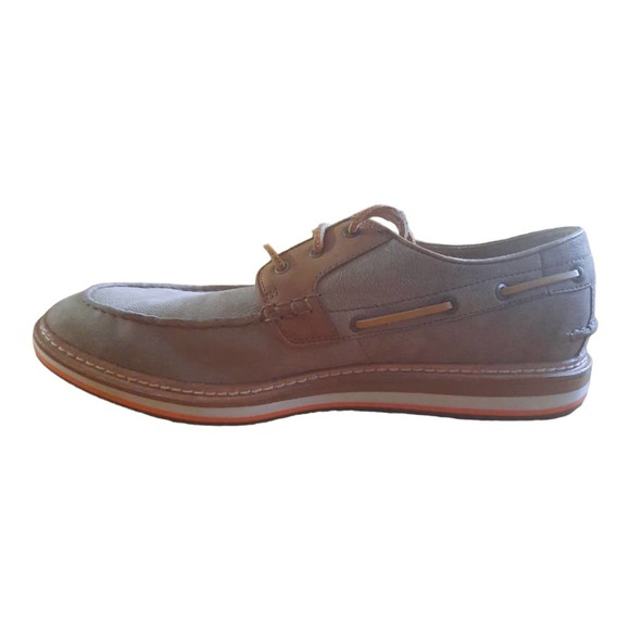 Ugg Australia M Newell Tan Boat Shoes Slip Ons Size 15 main image 7